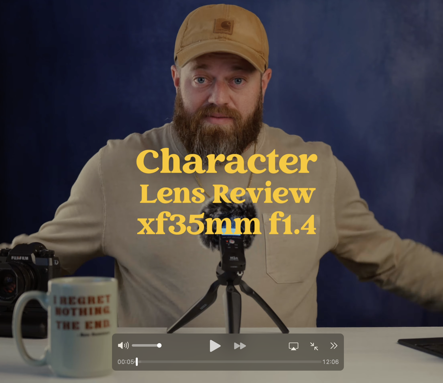 The Best Lens - A Video Review of the Fuji 35mm f1.4
