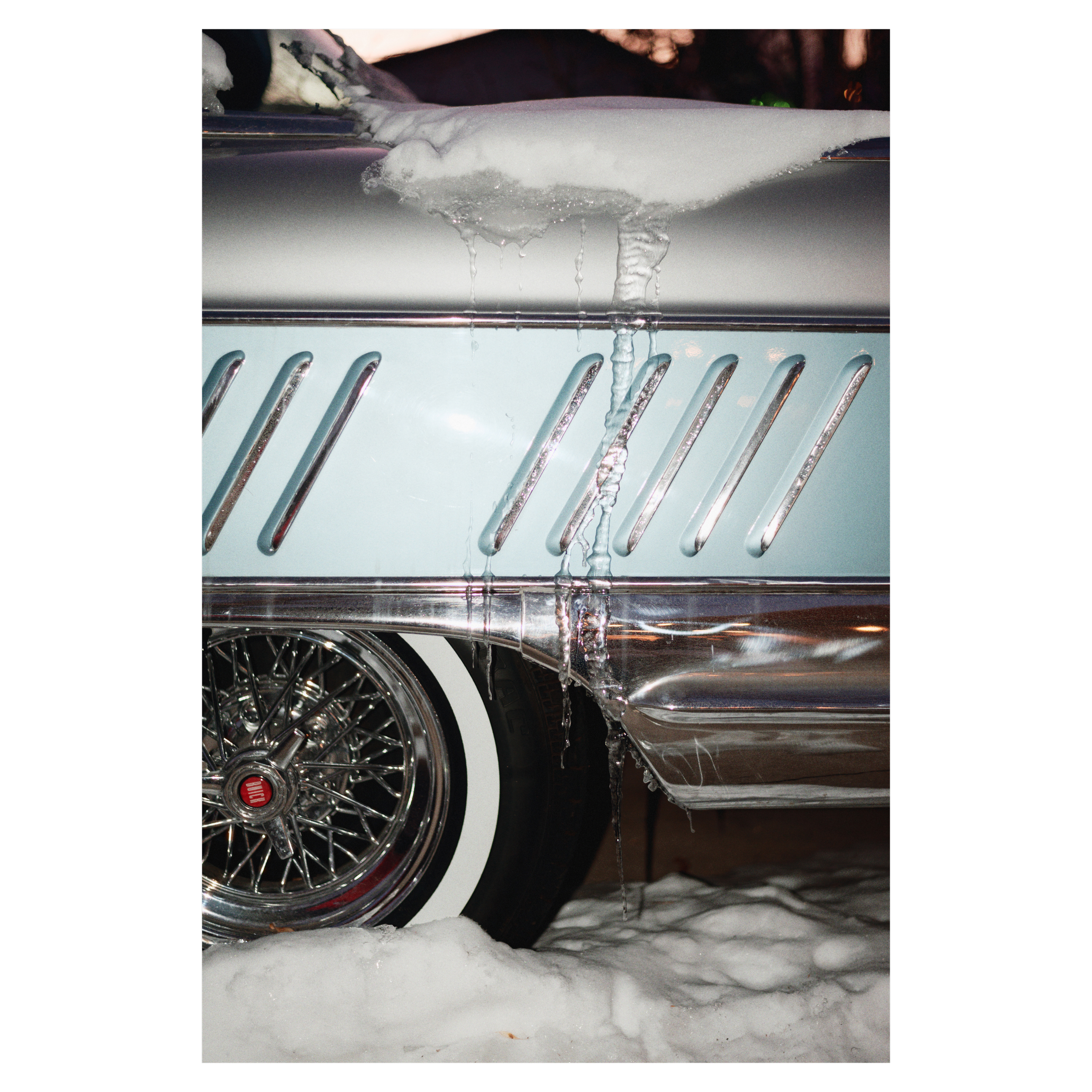 Buick at Sunset - Signature Print