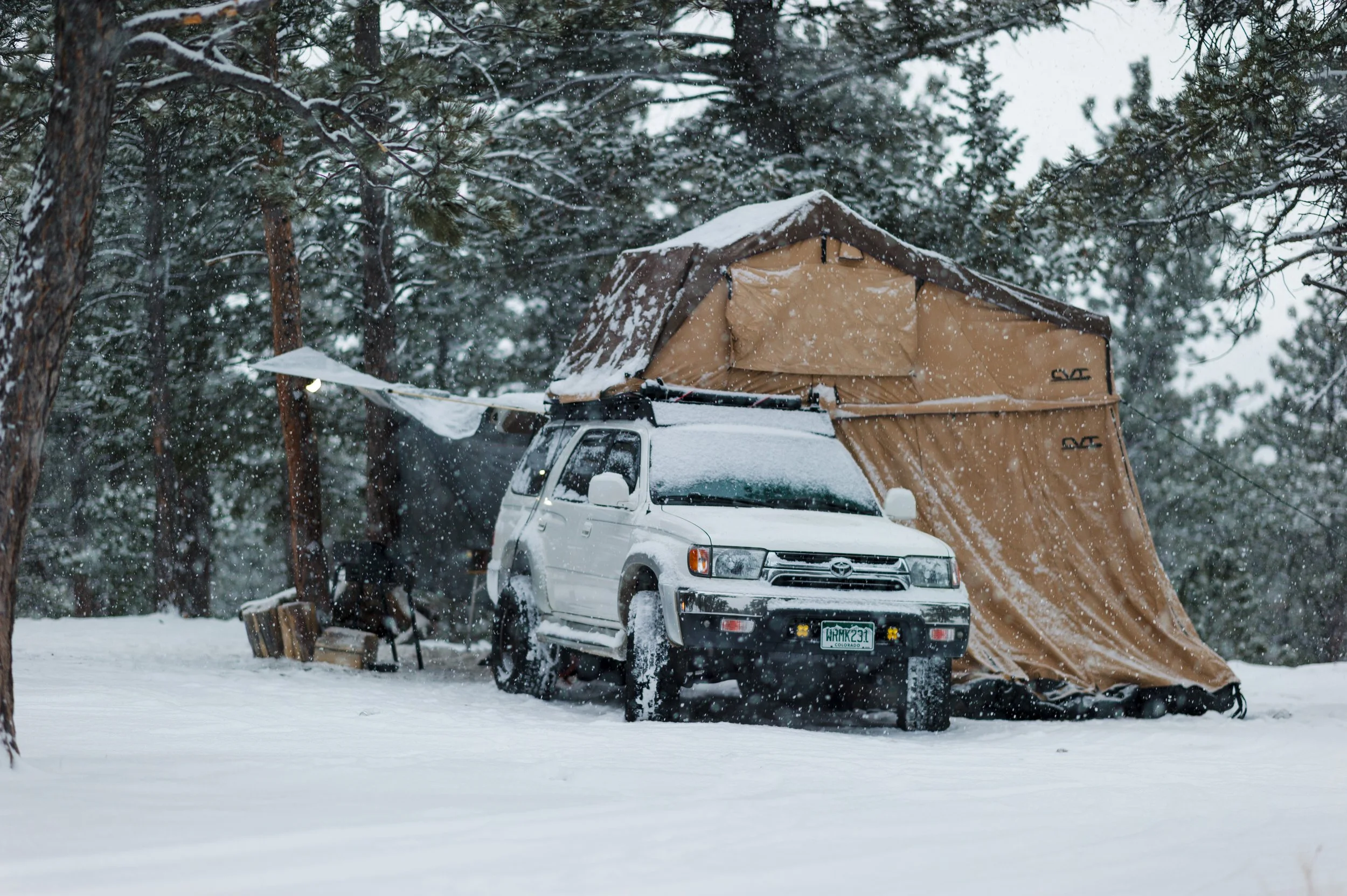 Winter Camping with Arden