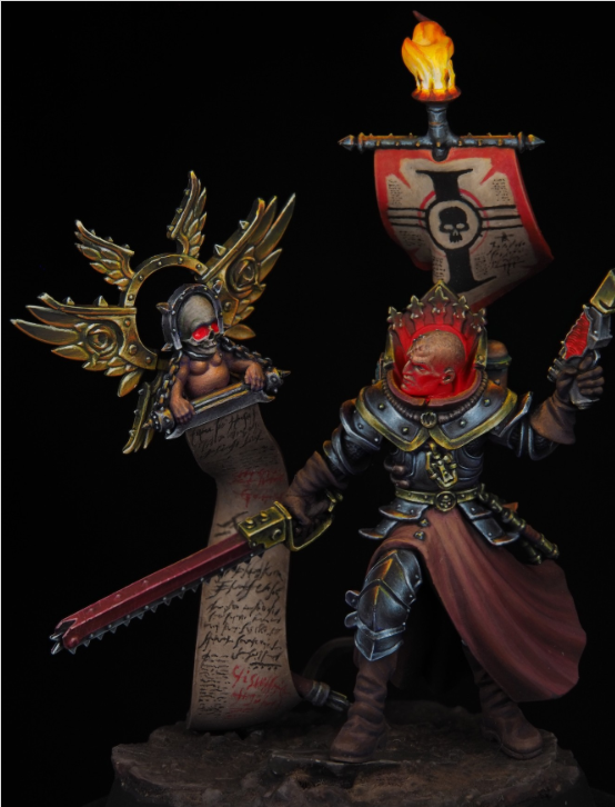 Inquisitor with armorium cherub