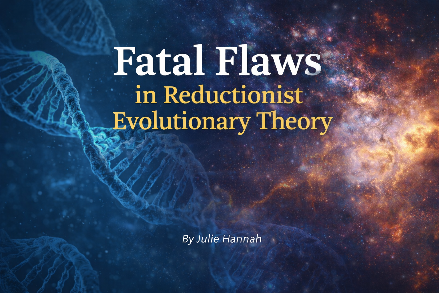 Fatal flaws in reductionist evolutionary theory