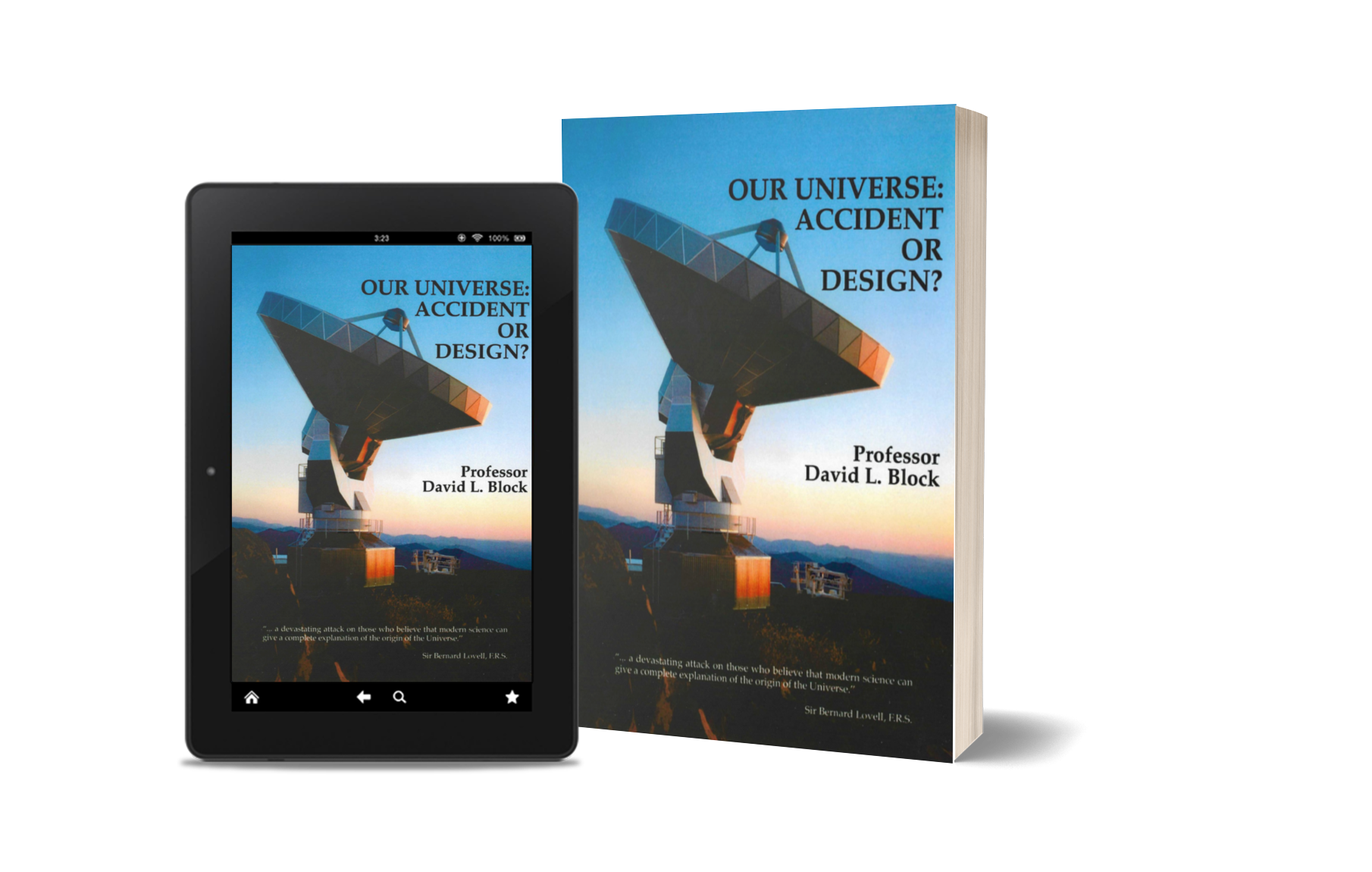 David Block as he explores the origins of the universe and our seemingly insignificant place in the cosmos.