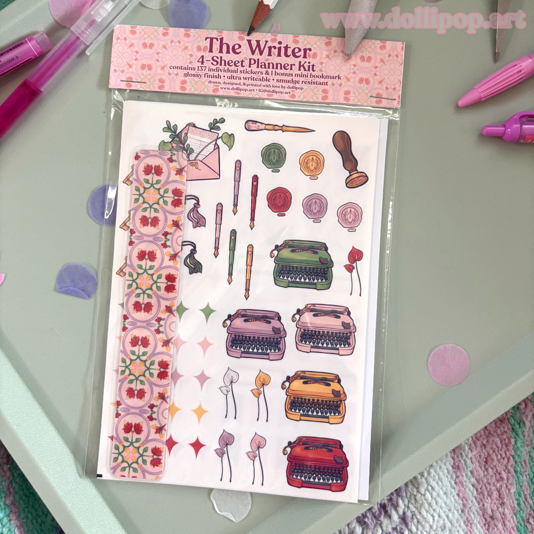 "The Writer" Planner Kit