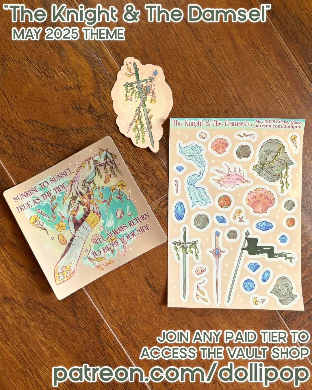 Just a little reminder that there are only two more days until my vault closes up for another year! I&rsquo;ll be having a really tiny public drop with some club stuff this summer but none of these new items will be available til next time the vault 