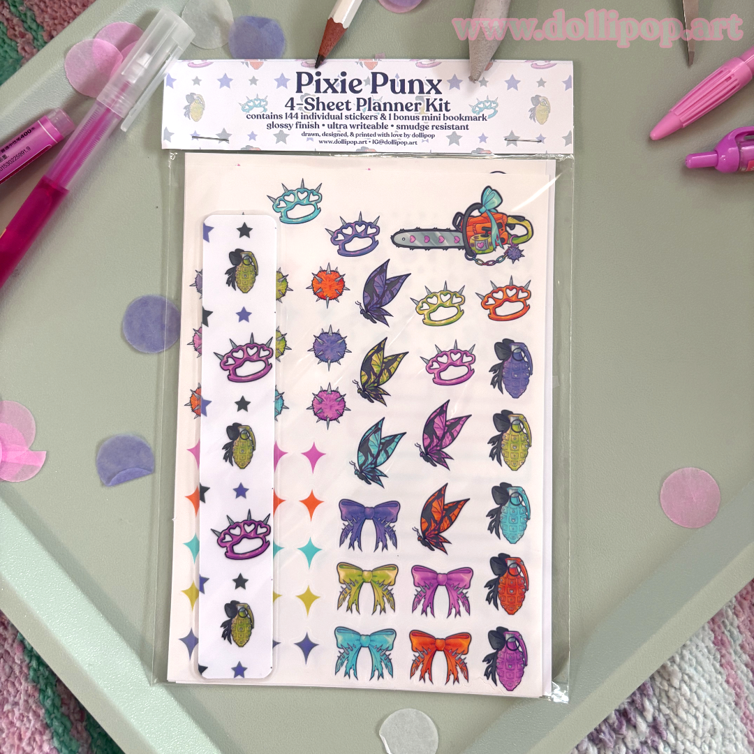 "Pixie Punx" Planner Kit