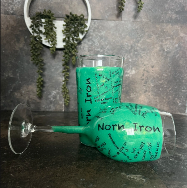 Norn Iron Beer OR Wine Glass