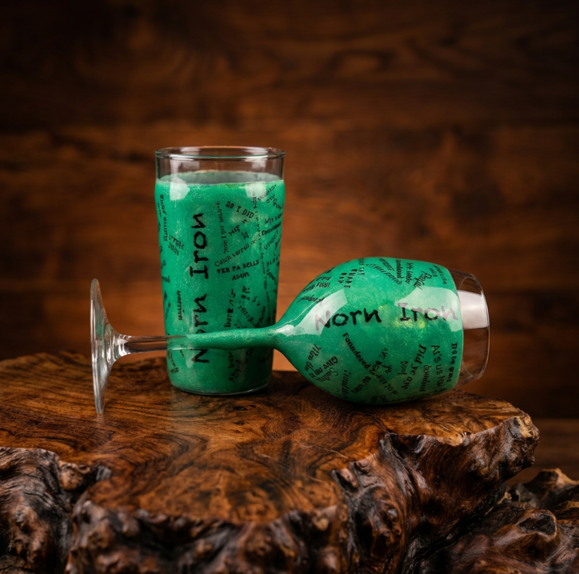 Norn Iron Beer OR Wine Glass