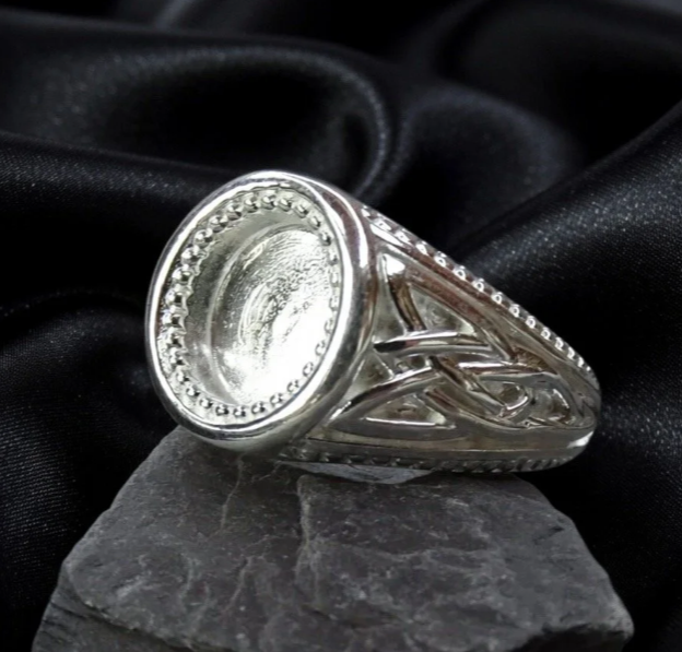Solid 925 Sterling Silver Men’s Ring