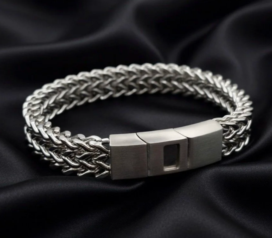 Men’s Heavy Stainless Steel Bracelet