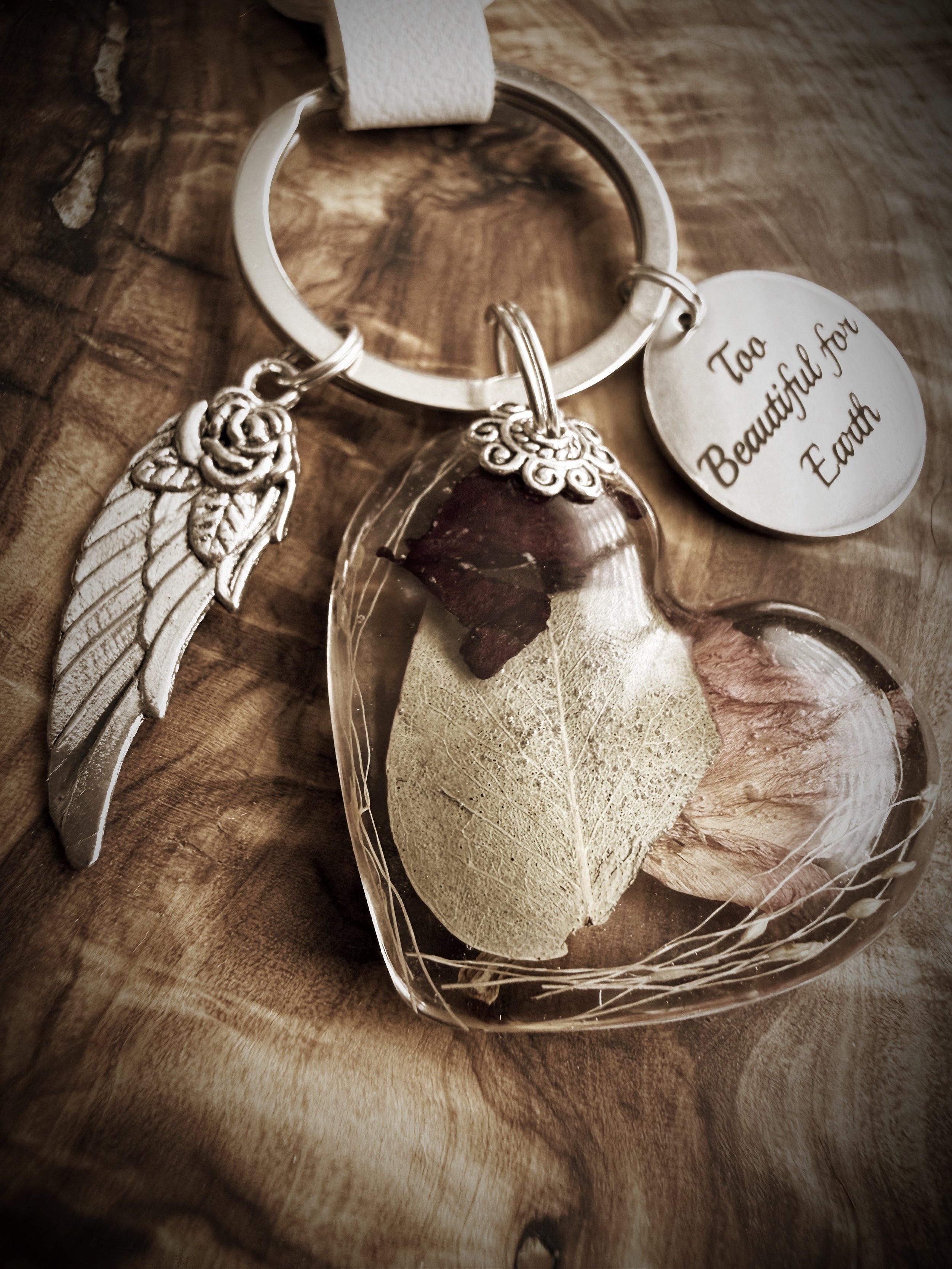 Funeral Flower Keepsake