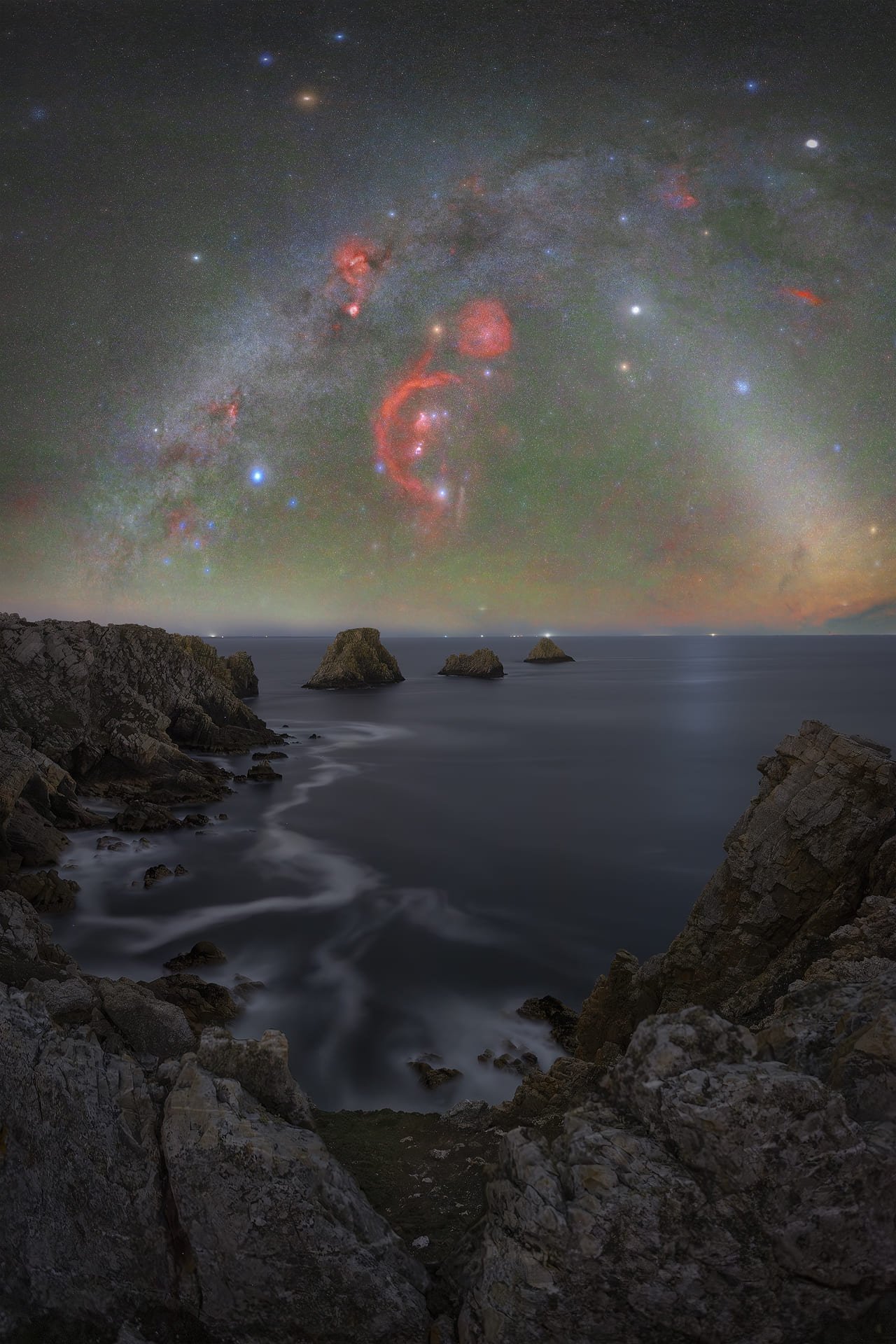 Bretagna Pen Hir Orione Luce Zodiacale web.jpg