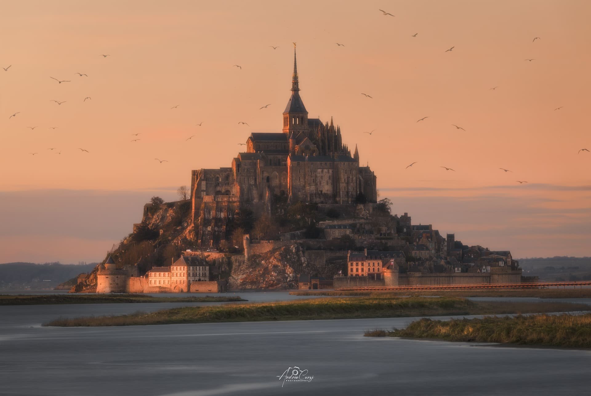 Normandia Mont Saint Michel Tramonto 3 Web.jpg