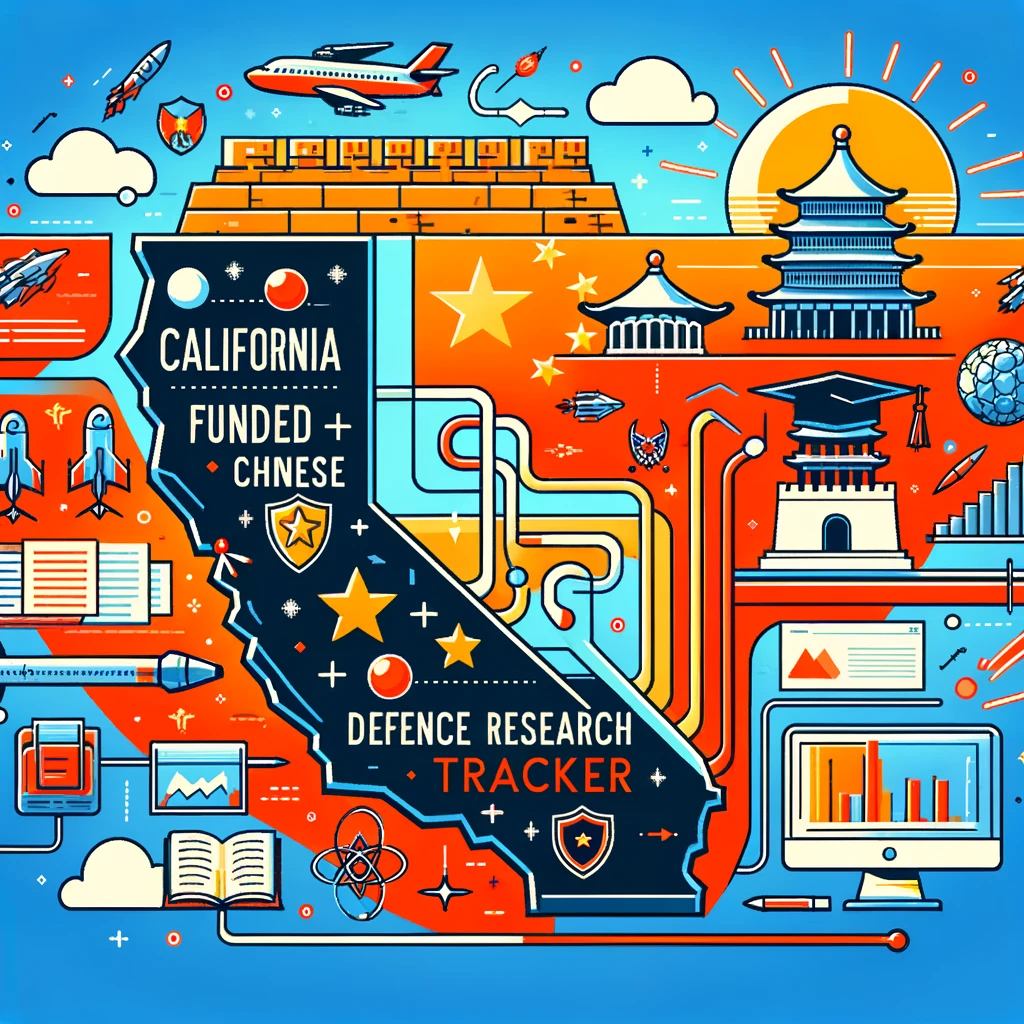 California Funded Chinese Defense Research Tracker