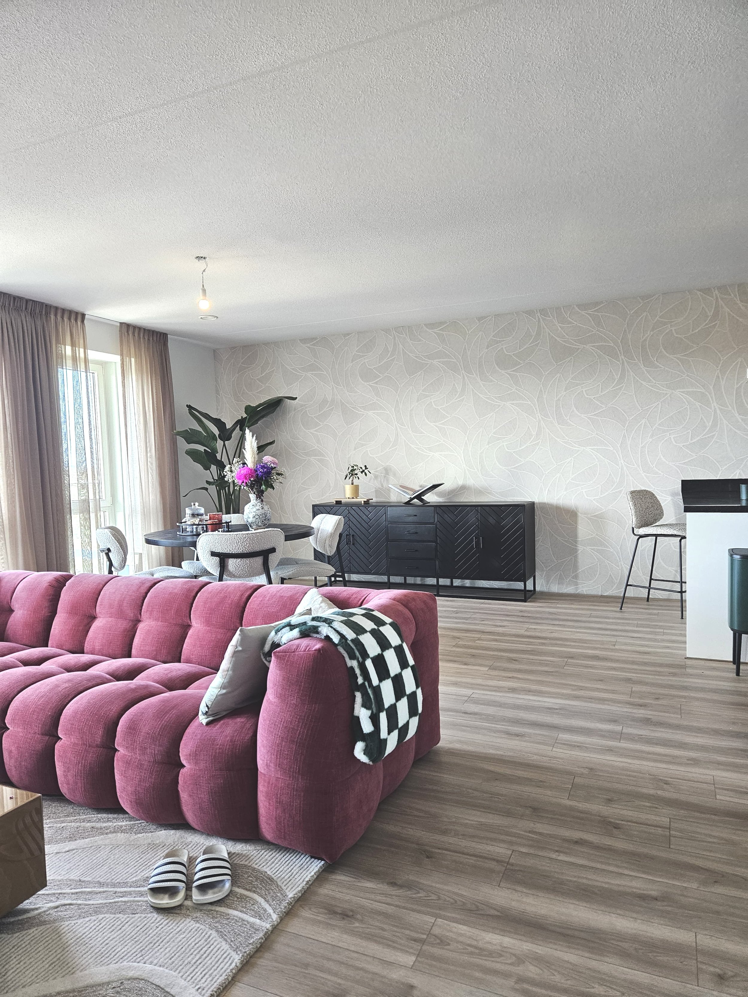 Eindresultaat woonkamer - Haarlem