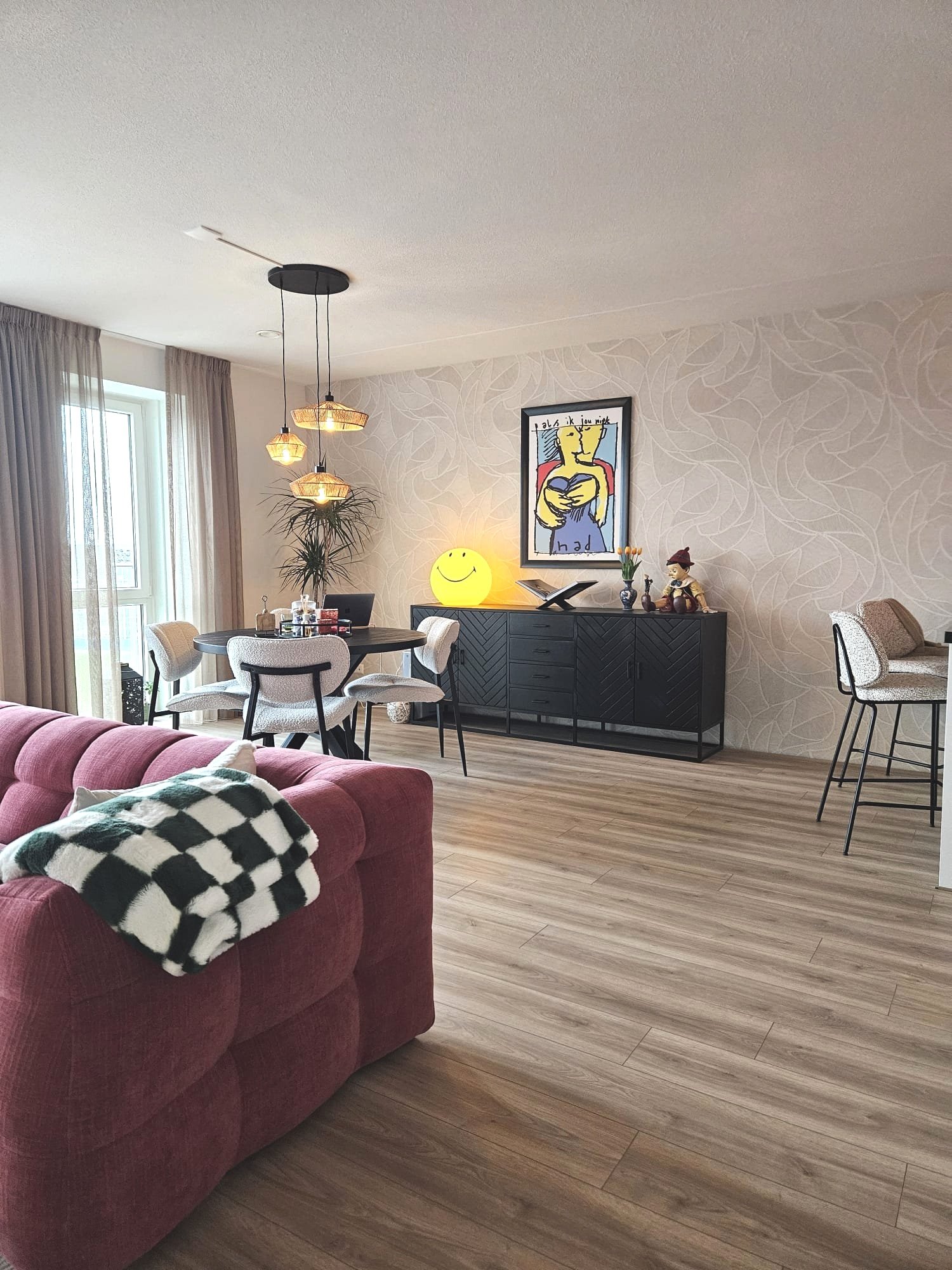 Eind resulaat - Arte Spiral Behang