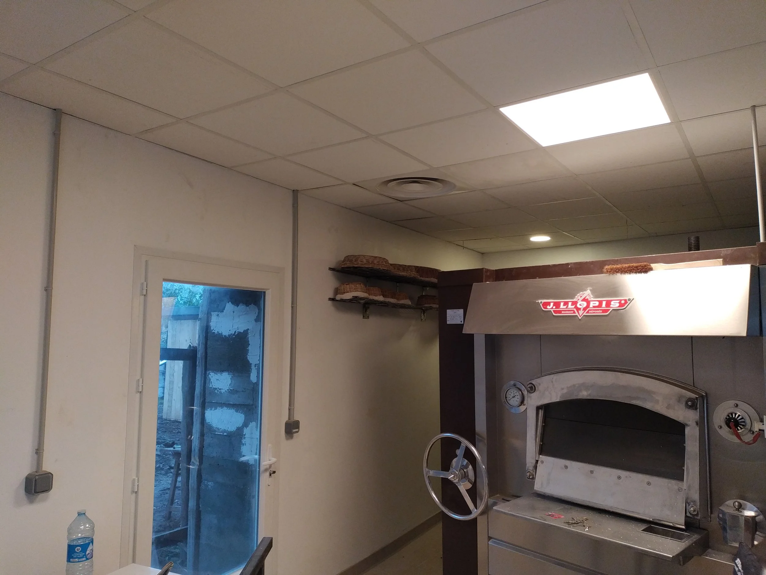 Installation électrique du Fournil de Fréterive