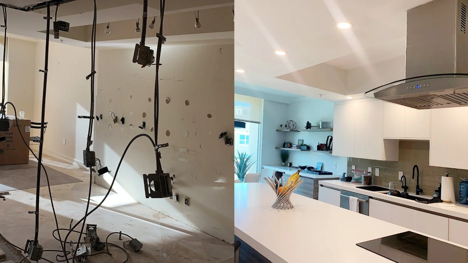 Modern Kitchen Remodel by Vinet Construction Management project photo