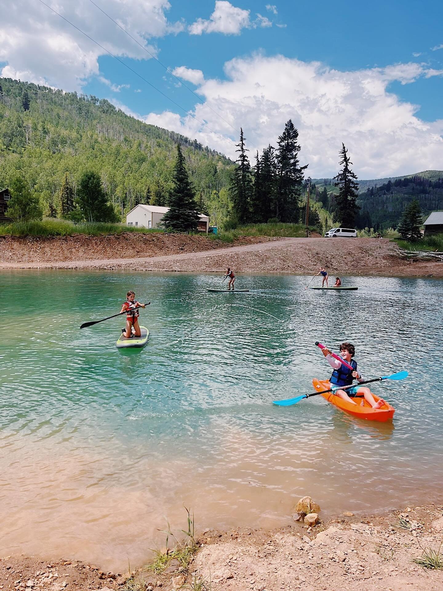 ✨PADDLING BOARDING IS BACK✨

We are almost through week 3 of camp &amp; things are starting to heat up!

Come join us at Ajax Adventure Camp for some summer fun!