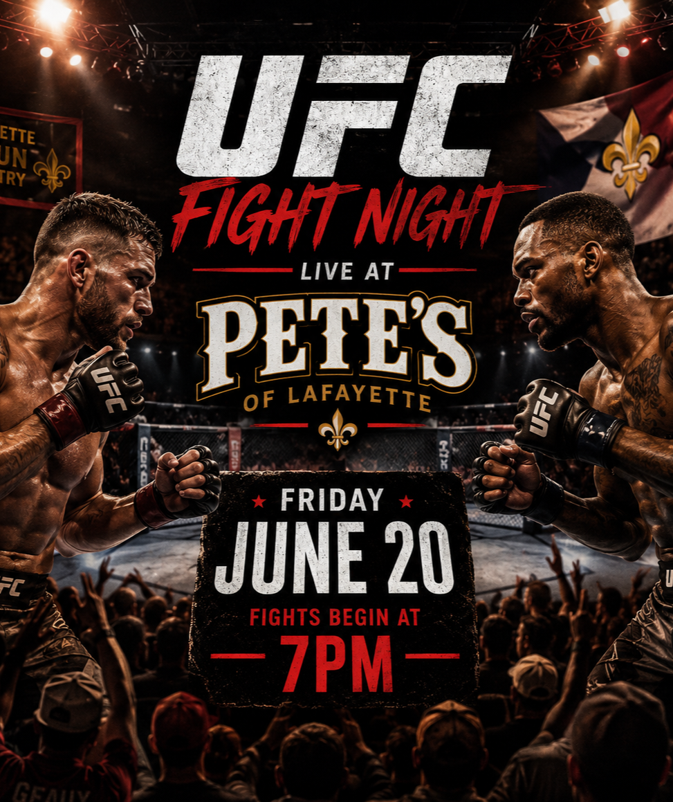 UFC FIGHT NIGHT LIVE AT PETE'S