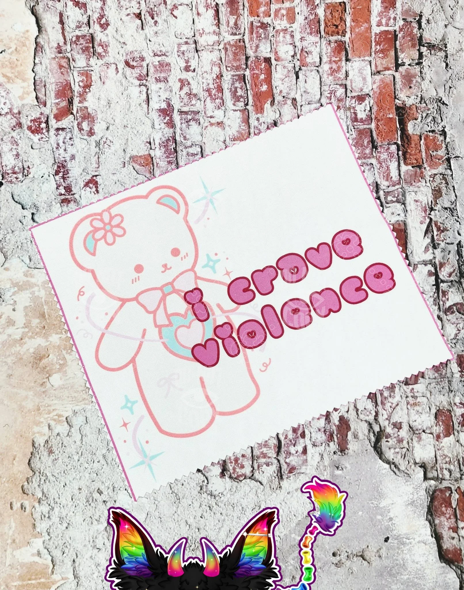 Crave Violence Lens Cleaning Wipe