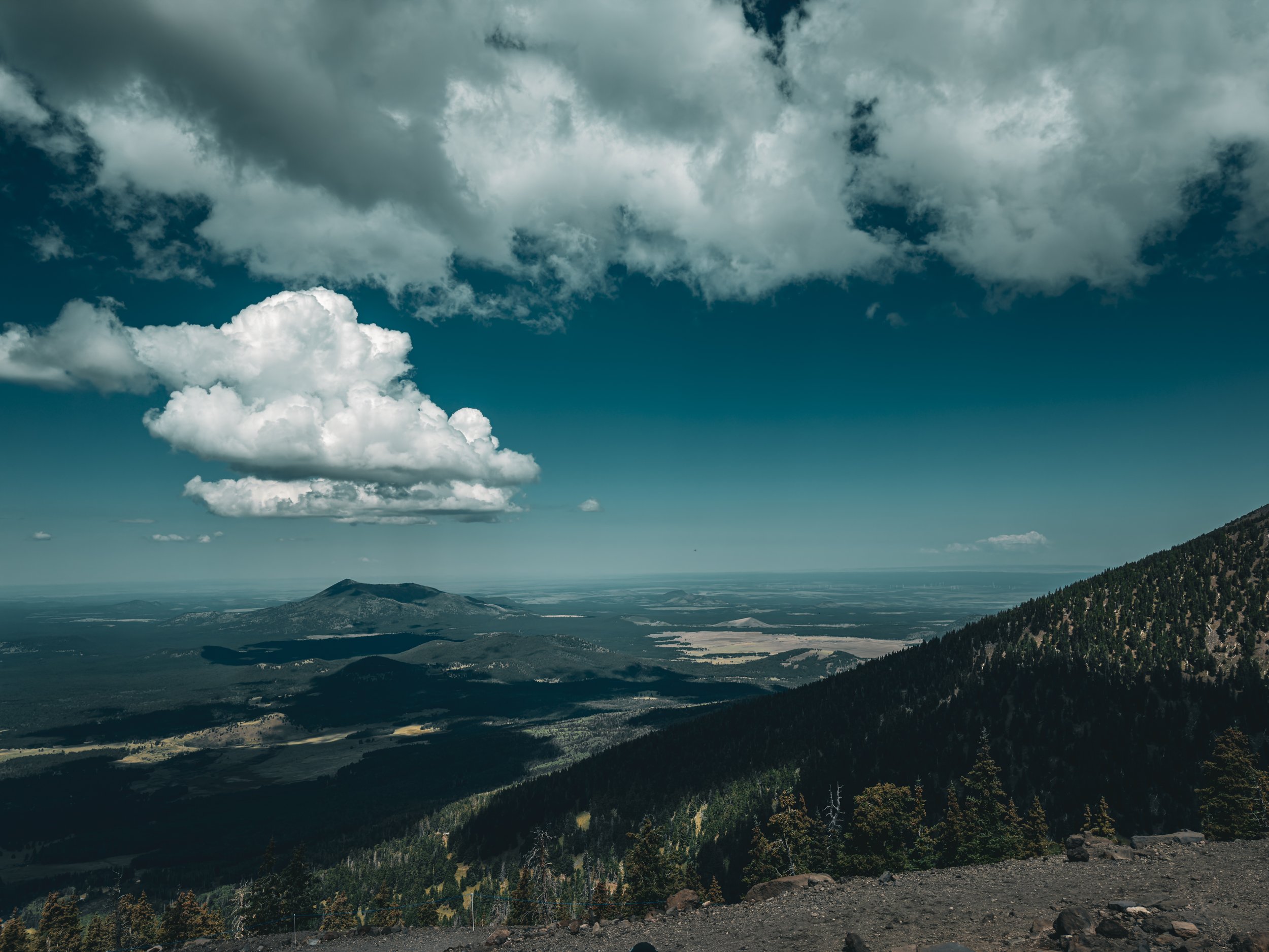 Mount Humphrey and the Rim Flagstaff Arizona