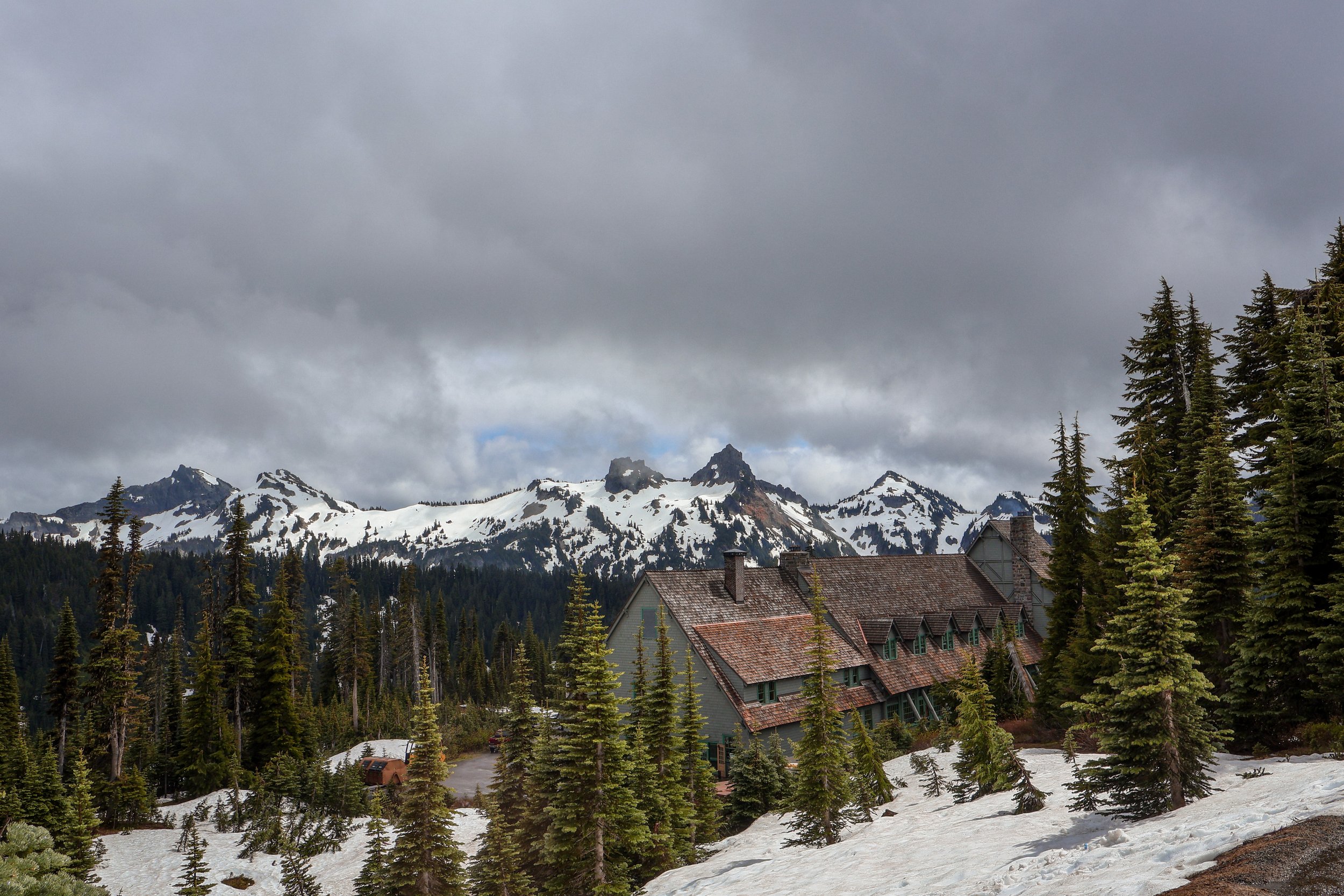 Lodge at Mt Rainier