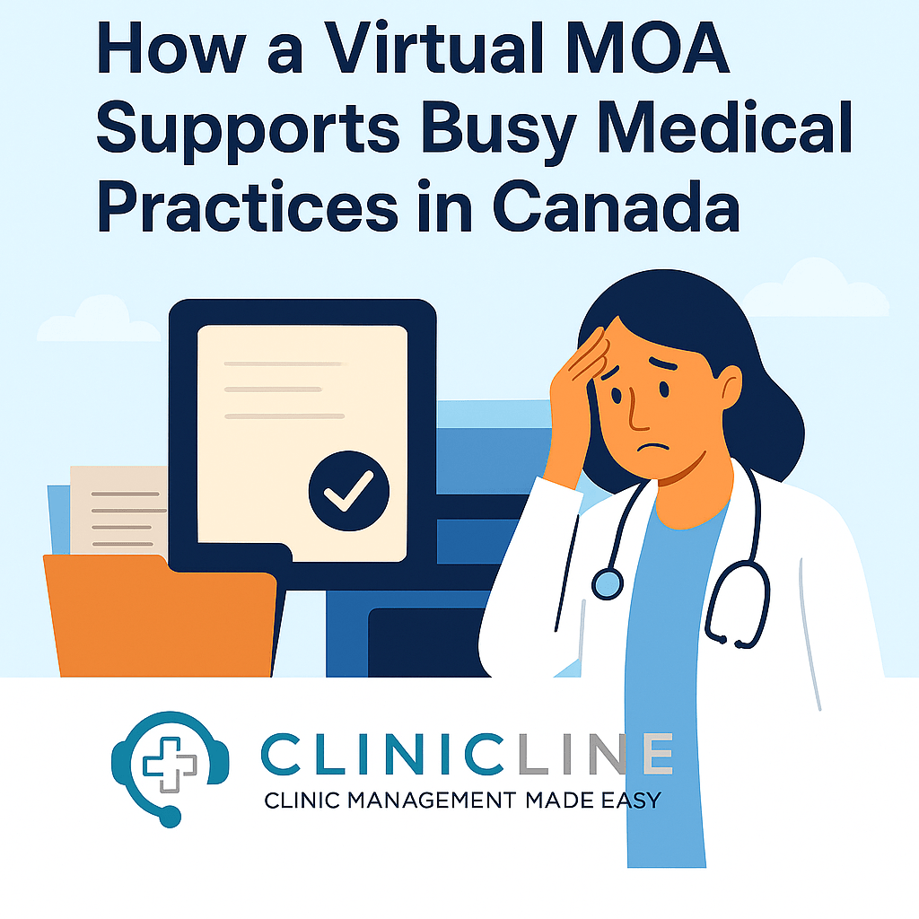 How a Virtual MOA Supports Busy Medical Practices in Canada