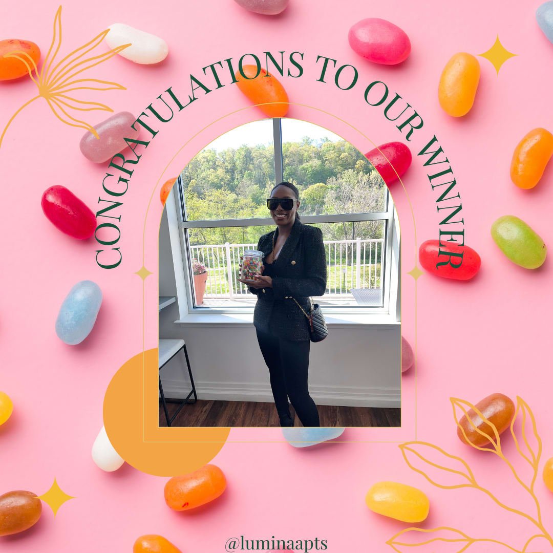 Congrats to our National Jelly Bean Day winner!
Enjoy the jelly beans and the gift card! 
#liveatlumina #nationaljellybeanday