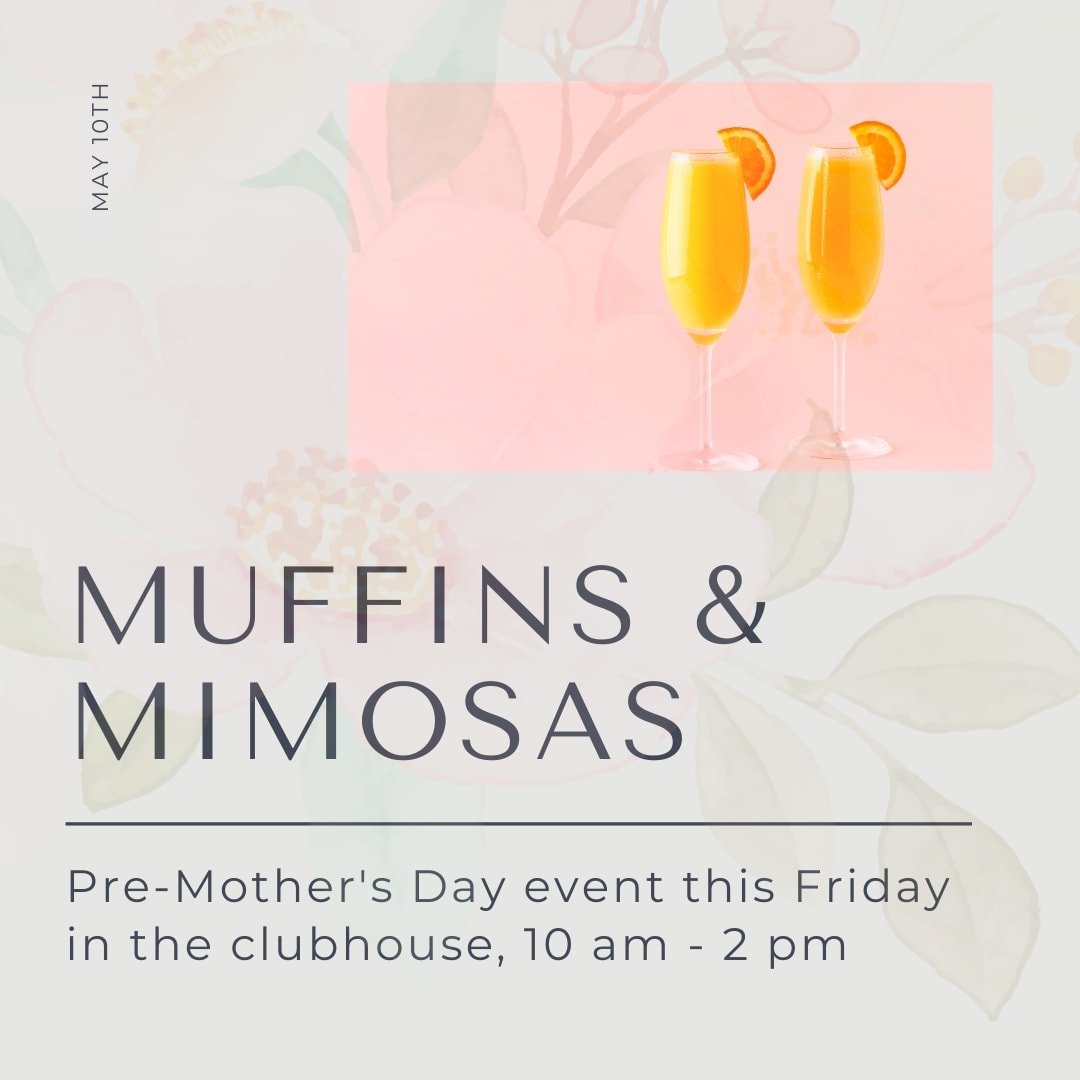 Join us in the clubhouse this Friday for our Pre Mothers day event! 10am until supplies last #mothersdayevent #seeyouthere