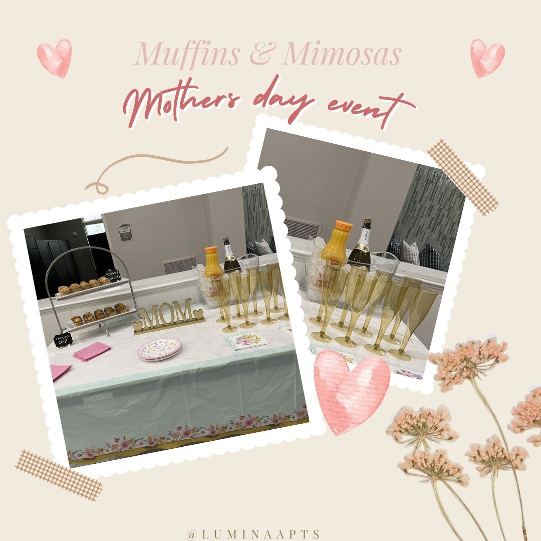 Hope everyone had a great mothers day! &amp; Thank you to everyone that attended our Muffin &amp; mimosas event! We had such a great time