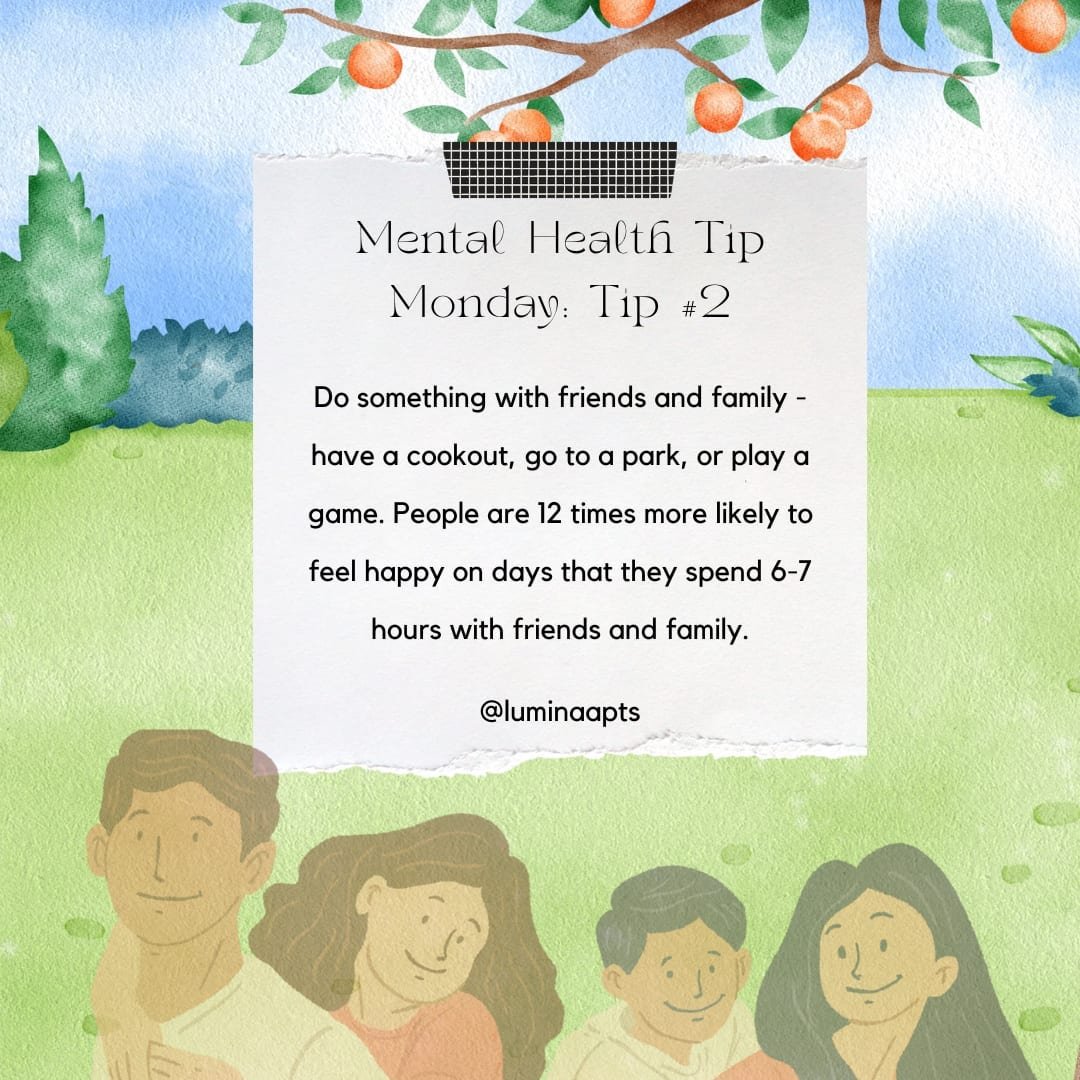 May is mental health month - Mental Health Tip Monday: Tip #2
