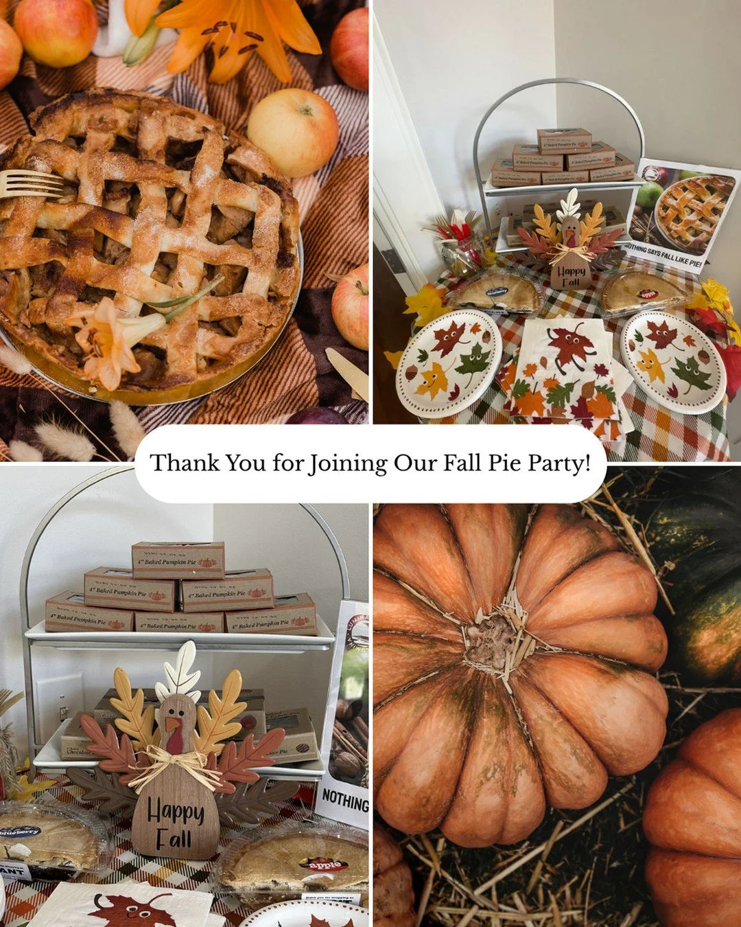 A big THANK YOU to everyone who attended our Fall Pie Party! 🧡 We loved sharing slices and laughs with our amazing Lumina community.