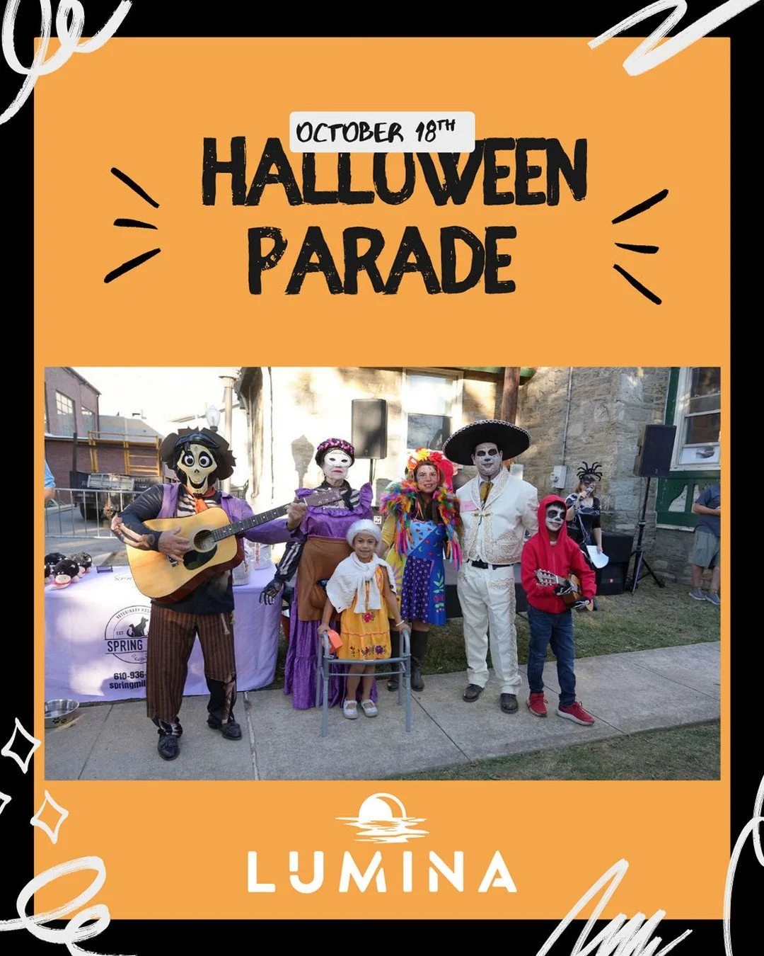 Join the Borough of Conshohocken for its annual Halloween Parade on Saturday, October 18, from 4:00 pm to 6:00 pm at Mary Wood Park!