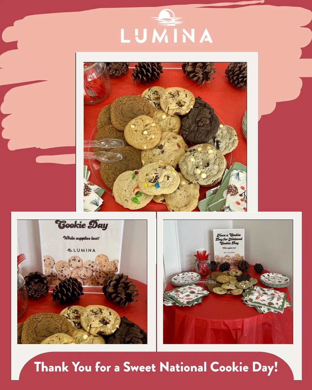 Thank you to everyone who stopped by the clubhouse today to celebrate National Cookie Day with us! We appreciate you all&mdash;and we hope the cookies brightened your afternoon as much as you brightened ours.