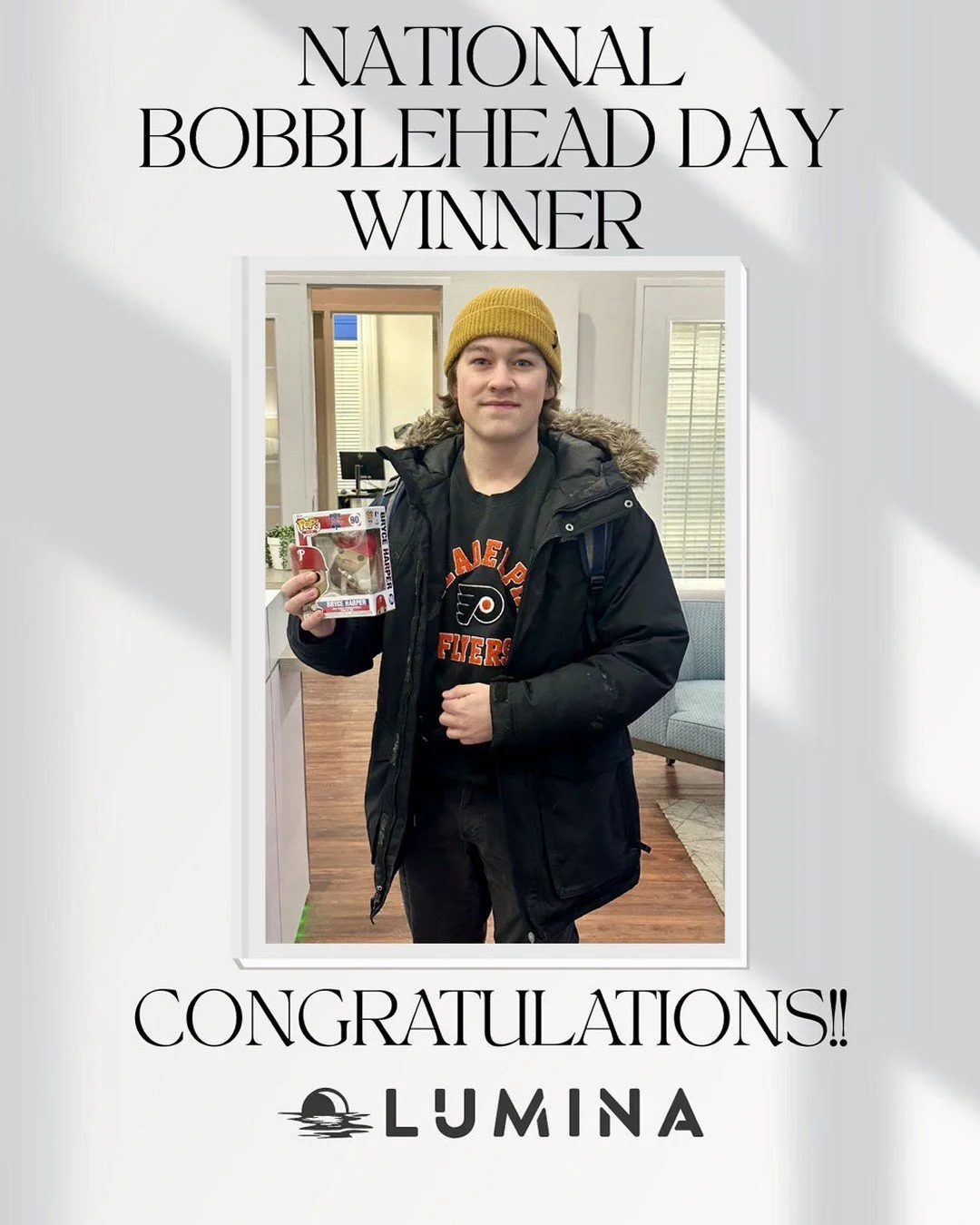 Congrats to our winner @jpete330 and thank you to everyone who participated!