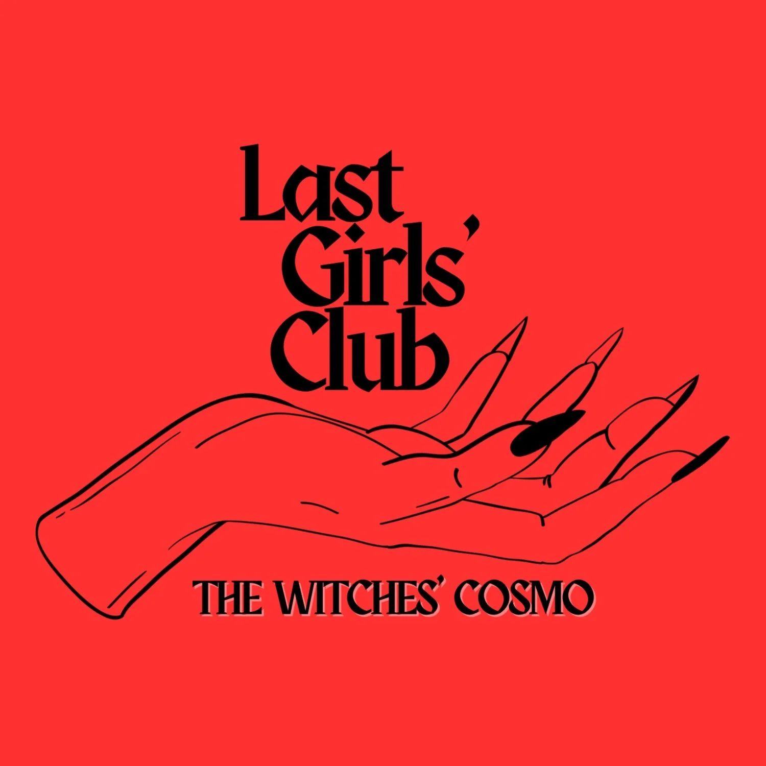 Last Girls' Club logo with a witchy hand