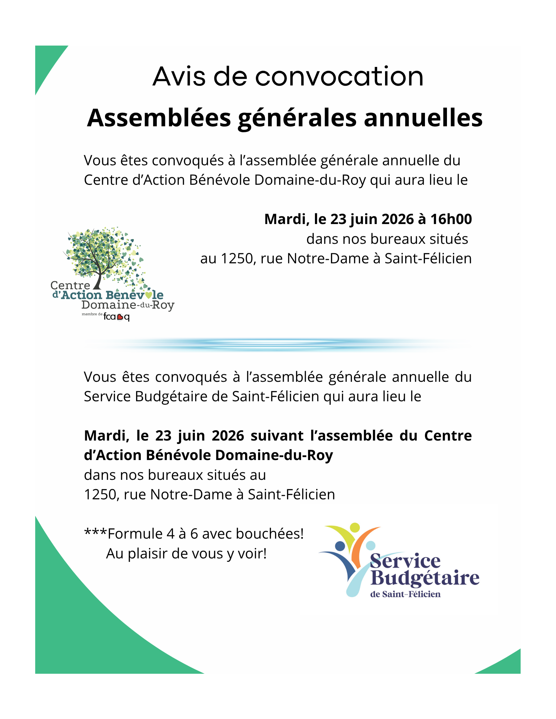Assemblée générale annuelle