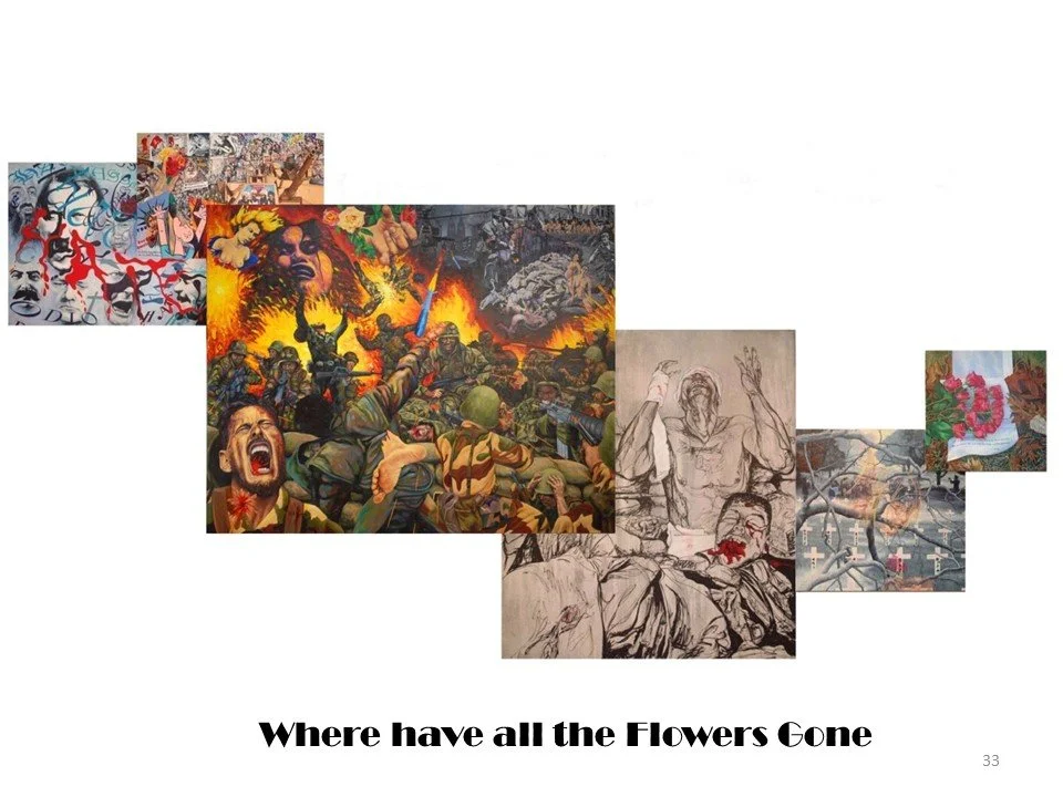 Veterans Art Center Tampa Bay and Marcolina Gallery Presents "Where Have All The Flowers Have Gone" Exhibit