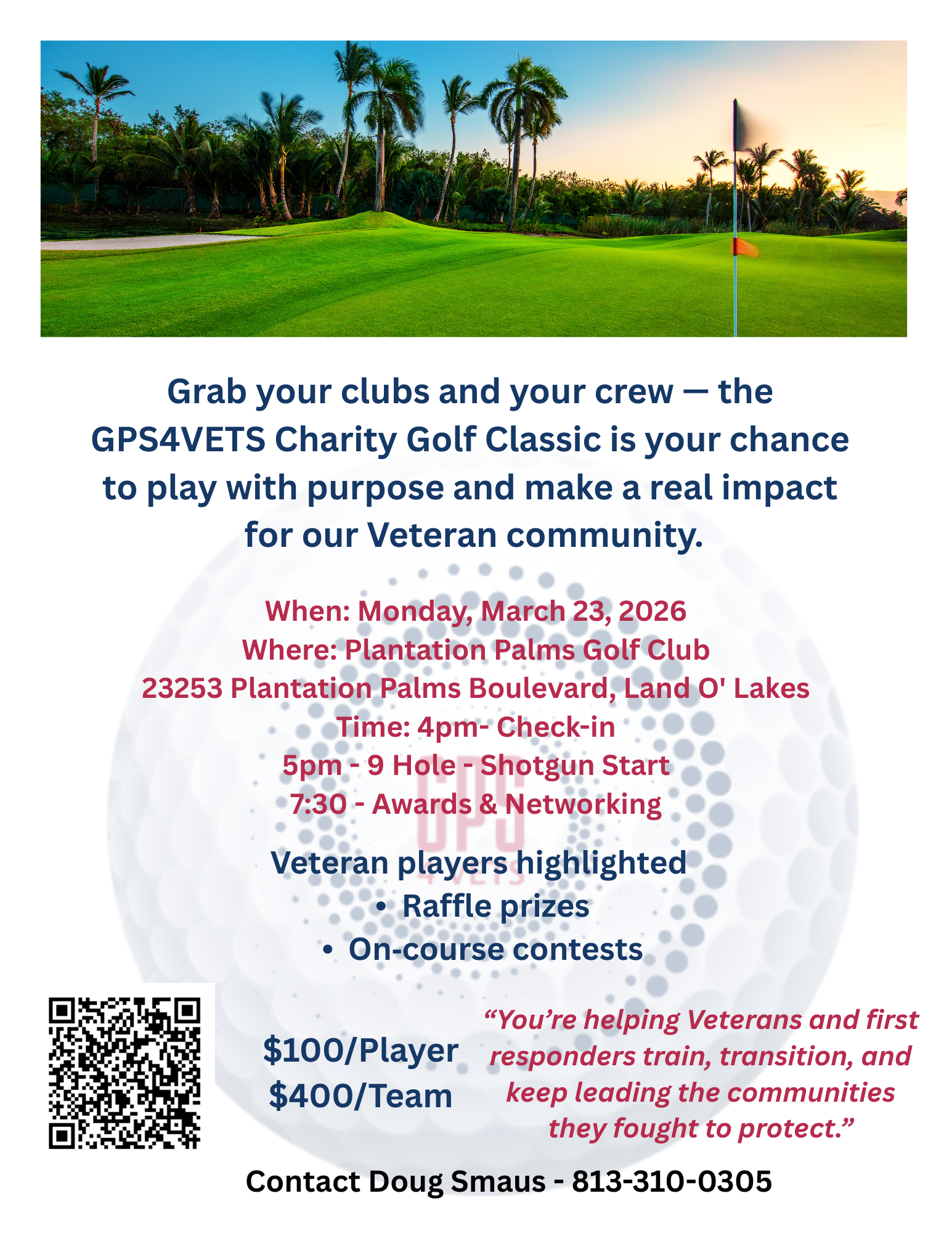 GPS4VETS Charity Golf Classic