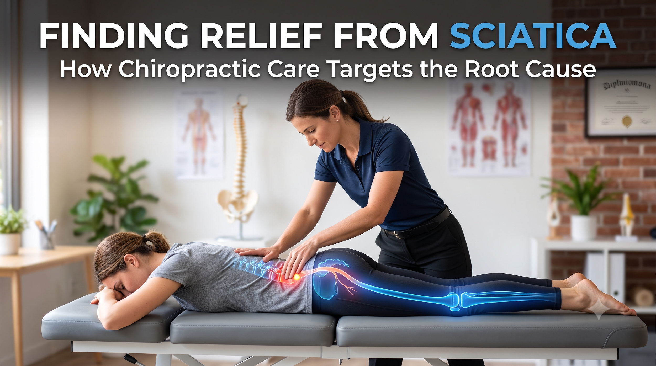 Finding Relief from Sciatica: How Chiropractic Care Targets the Root Cause