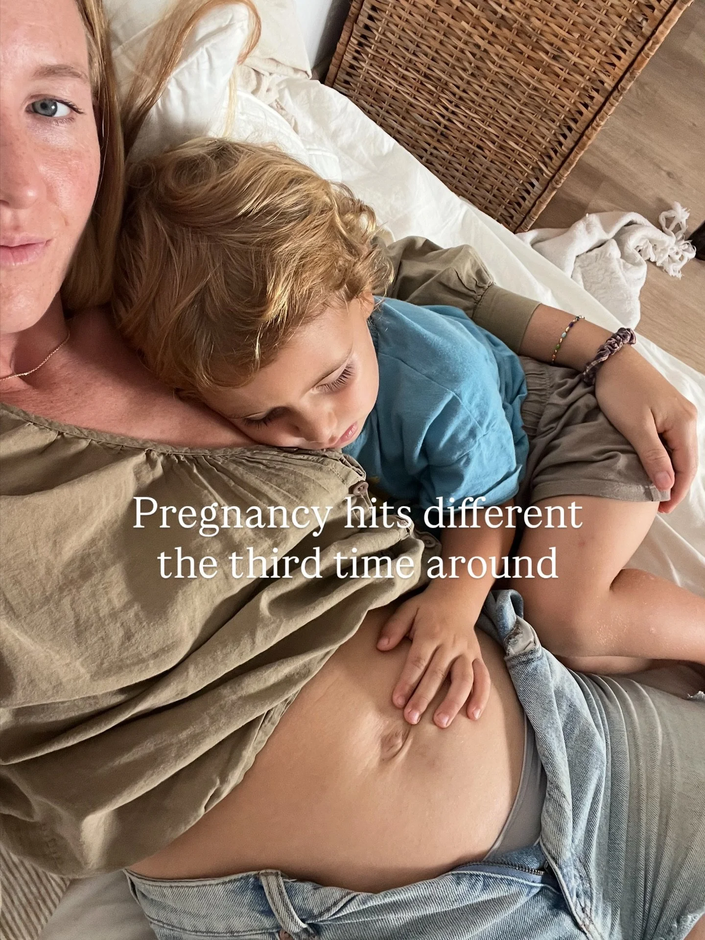 Pregnant for the third time people say is a whole new sense of calm and confidence, cause sure you&rsquo;ve tried it all before. But damn it depends on how and when it hits your life. Here&rsquo;s some honest shares from my first trimester in a third
