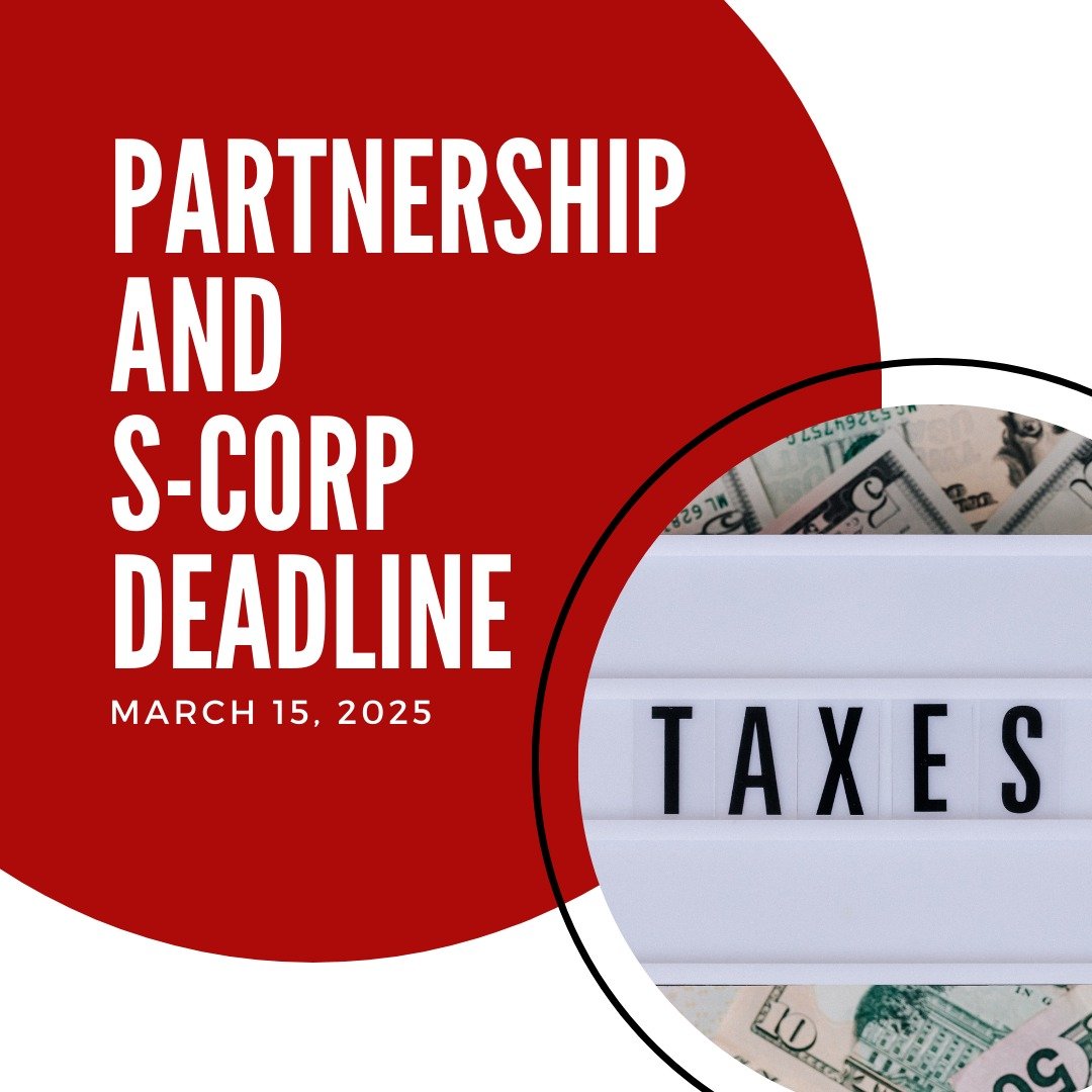 ⏰ Important Reminder for Partnerships and S-Corps! 💼

Attention business owners! The deadline for filing your partnership and S-Corporation taxes is fast approaching&mdash;March 15th is right around the corner! 

At Ally Financial Service LLC, we un