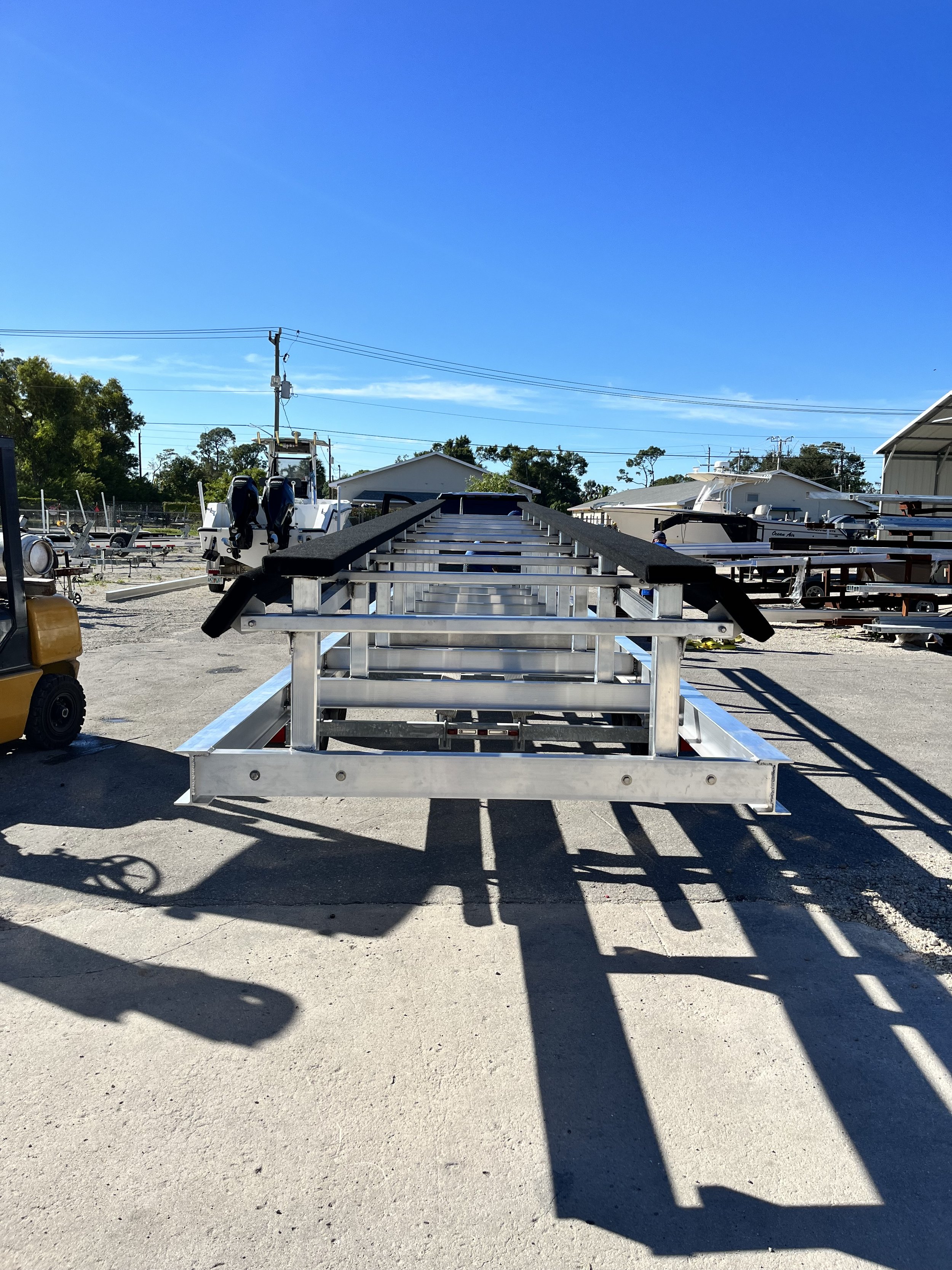 First Load™ Aluminum Boat Cradles from Rocket Marine — Rocket Marine