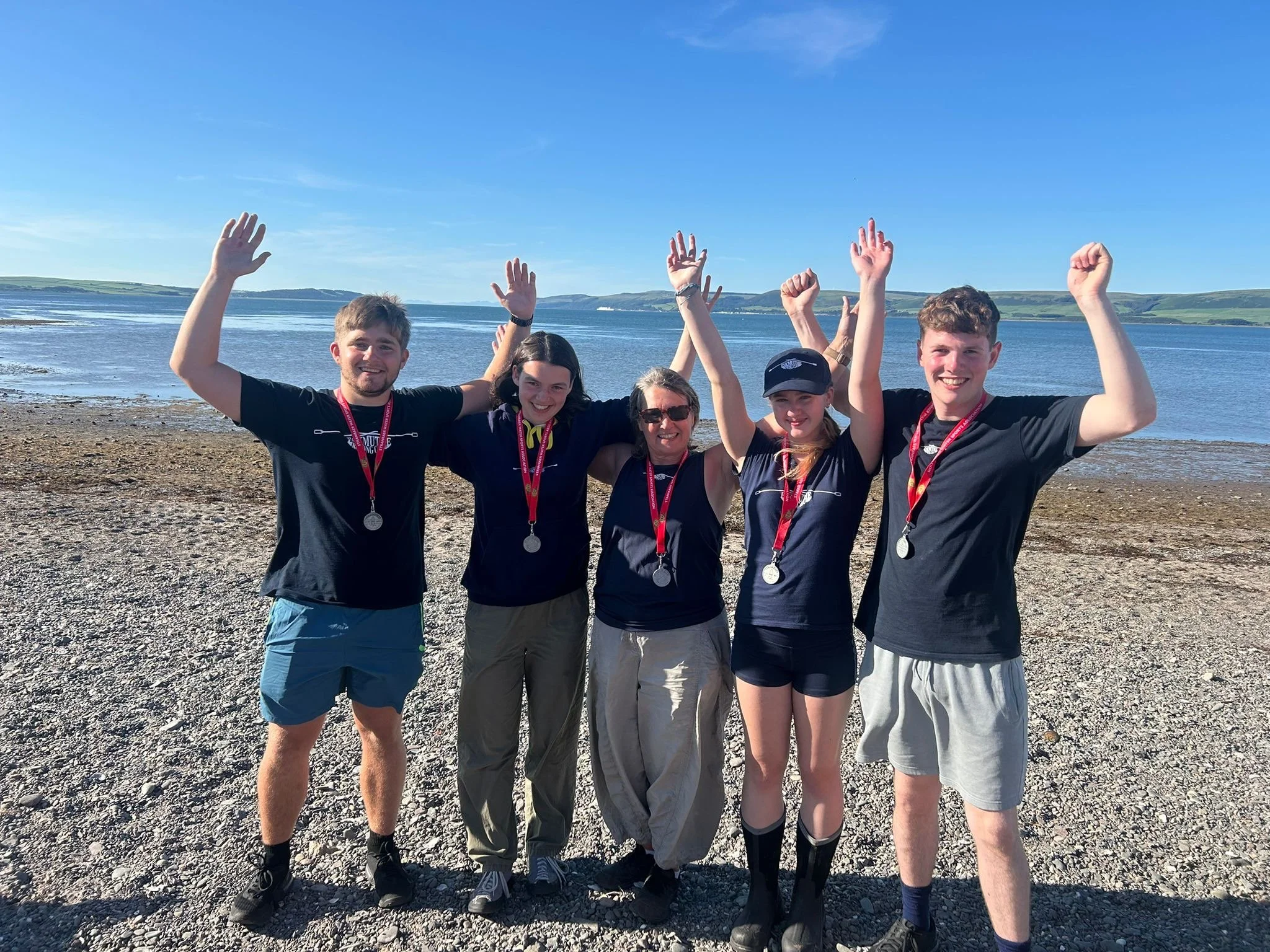 Silver medal winners