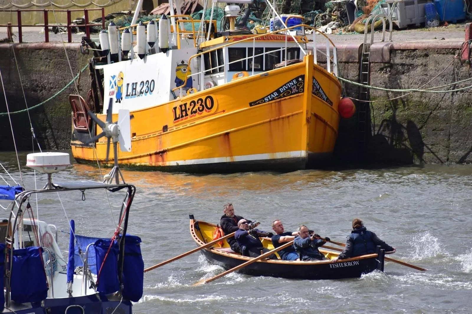 Eskmuthe Takes On Tough Sprint Course at Boatie Blest Regatta