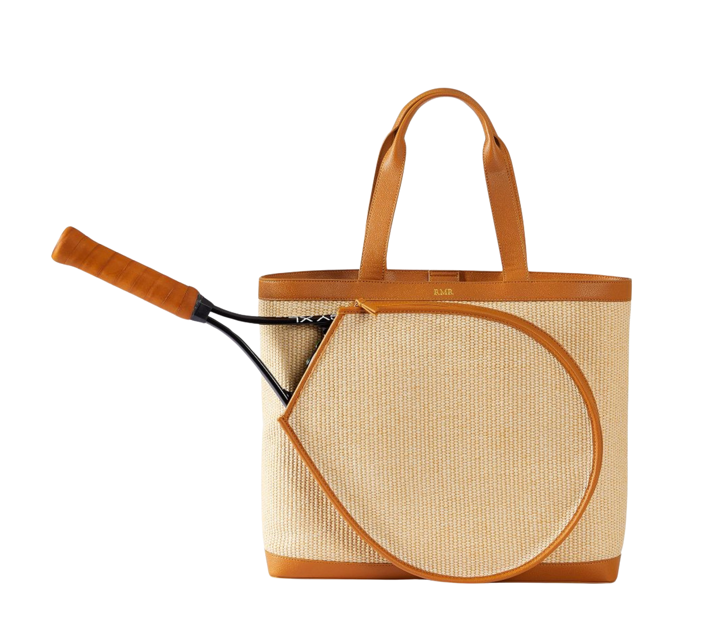 Raffia Tennis Tote
