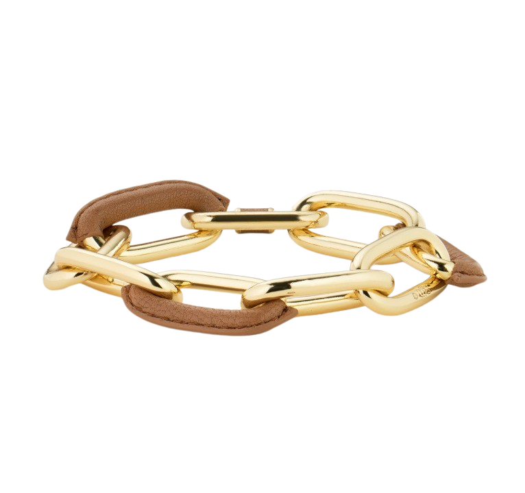 Leather Links Bracelet
