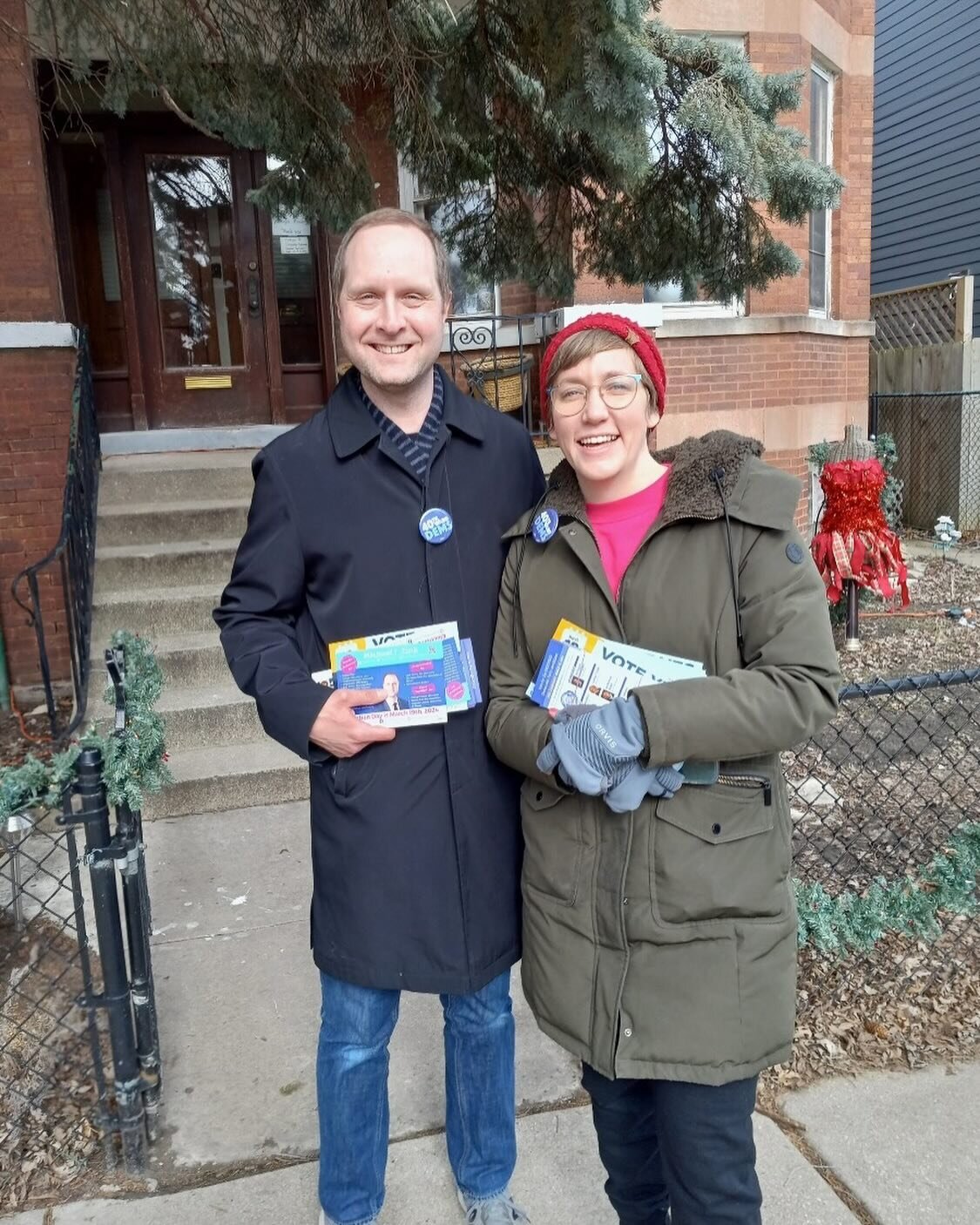 Huge thank you to the 40th Ward Democratic Committeeperson, Maggie O&rsquo;Keefe, and the 40th Ward Dems for inviting me to knock doors with them last weekend. The 40th Ward may be a small portion of my subcircuit, but as Judge I would be called on t