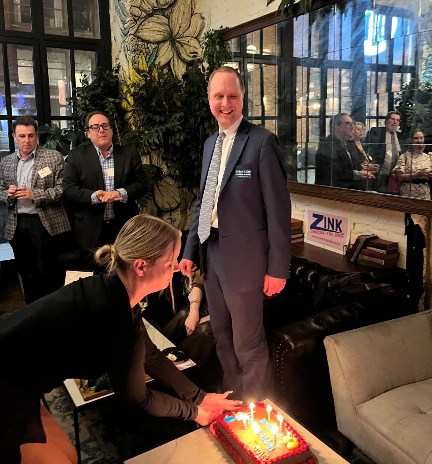 Thank you to everyone who came out for my early birthday party last week! As many of you know, my birthday falls on Election Day (Tuesday, March 19th) and the best gift I can imagine is the opportunity to serve my community as Judge of the 20th subci