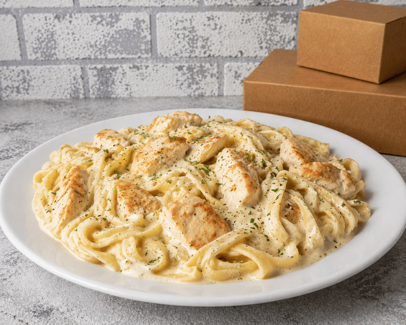 Chicken Fettuccine Alfredo